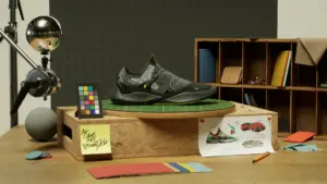 Twinmotion modello chiaro scarpa su scrivania