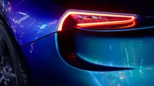 Twinmotion rendering automobile fanale e passaruota