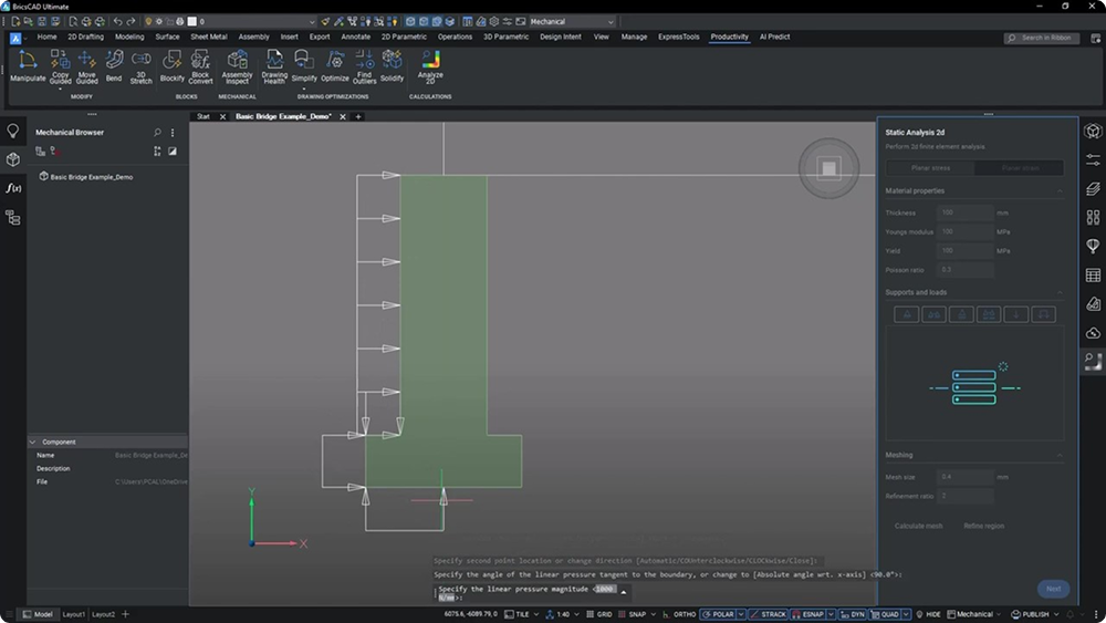 Analisi degli elementi finiti 2D