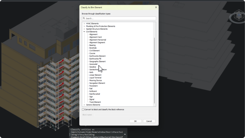 Classificazione progetti