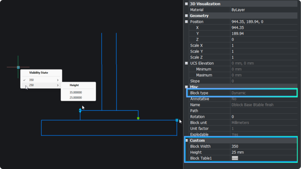 Creazione Blocchi Dinamici in BricsCAD