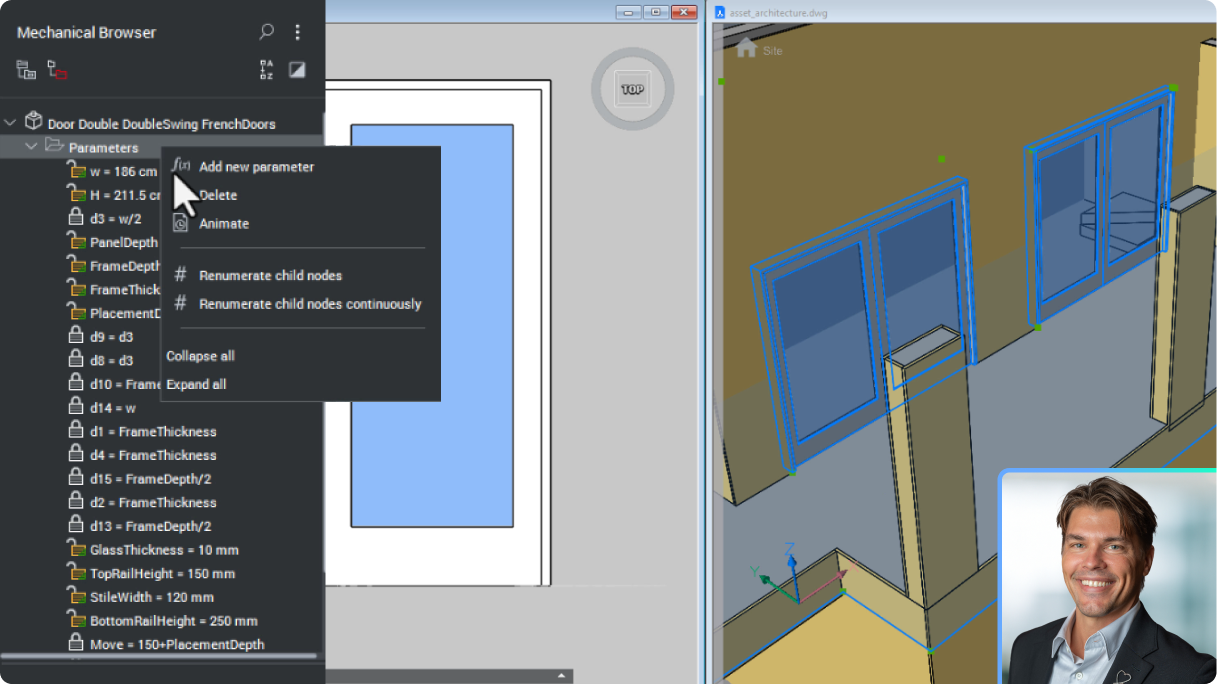Crea librerie di blocchi BIM
