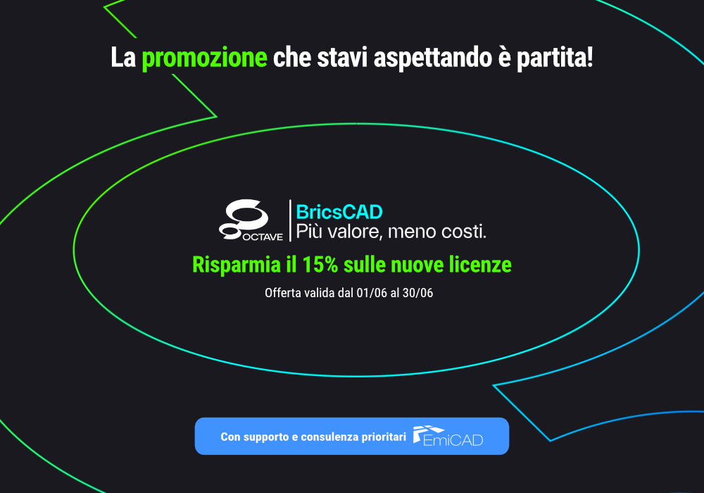 Promozione BricsCAD -15%