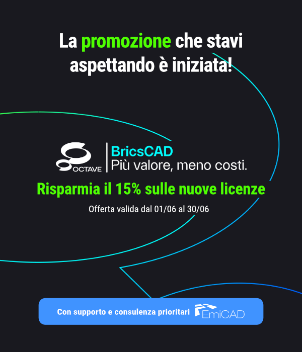 Promozione BricsCAD -15%